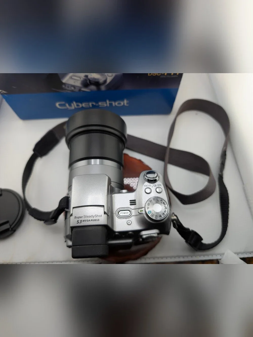 Sony Cyber-Shot DSC-H1 5.1MP Digital Camera CIB Boxed Bundle COMPLETE WORKSGREAT